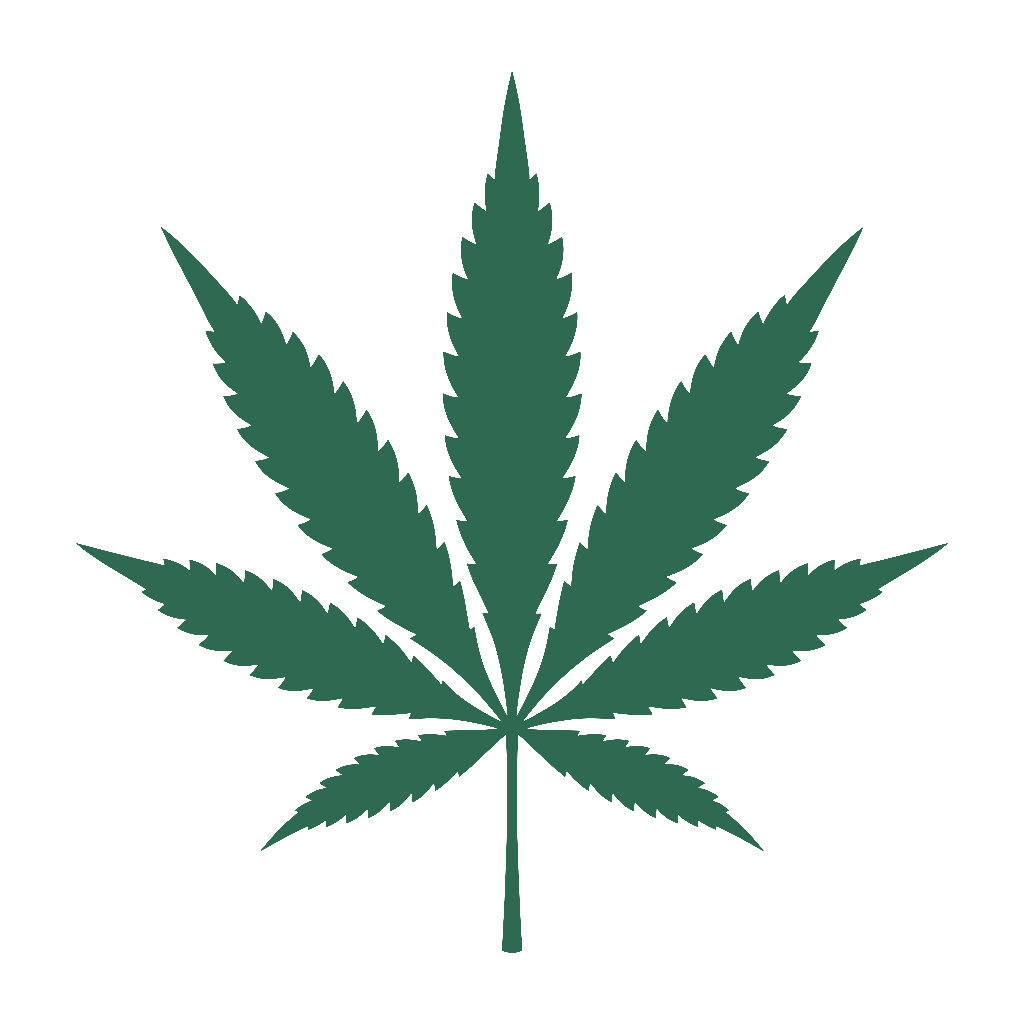 Cannabis Leaf Watermark